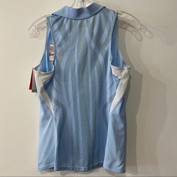 Beijing Olympics blue collared sleeveless small - Picture 5 of 8